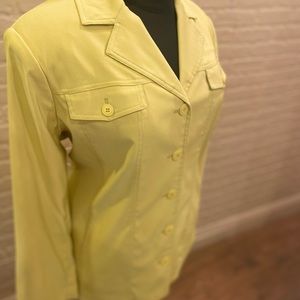 Lime green blazer 18w